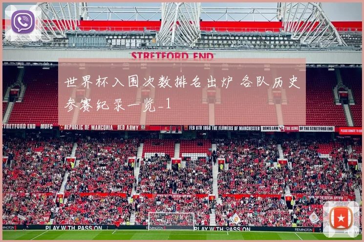 世界杯入围次数排名出炉 各队历史参赛纪录一览_1